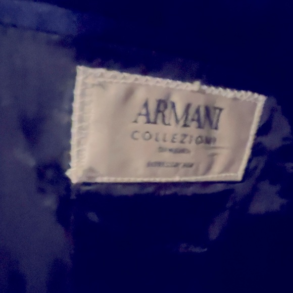 ARMANI COLLEZIONI MEN’S SUIT / EUR 48 / NAVY / MADE IN ITALY - Picture 3 of 10